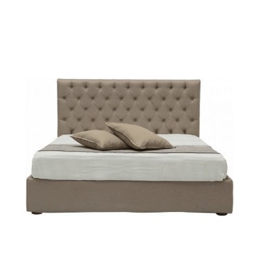 Κρεβάτι Ντυμένο Αμοργός 110Χ190 Με Αποθηκευτικό χώρο και Τελάρο