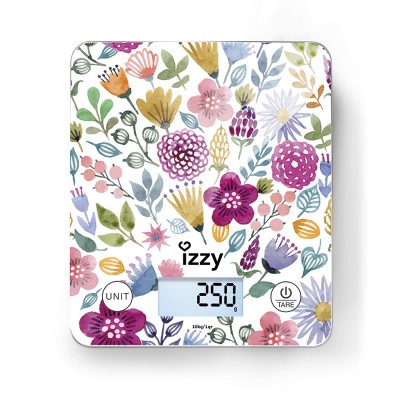 Izzy IZ-7007 Floral Ζυγαριά Κουζίνας 223878
