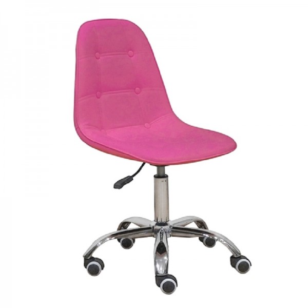 Καρεκλα Γραφειου - ZGR Καρέκλα Γραφείου ΒΣ1330 Ροζ PU  01.0105 Καθίσματα μαθητείας-Εργασίας