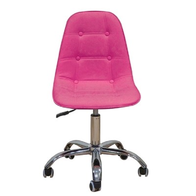ZGR Καρέκλα Γραφείου A1330 Ροζ PU  01.0105