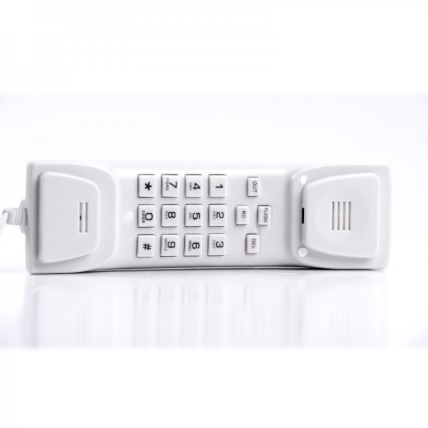 Osio OSW-4650W Λευκό Ενσύρματο τηλέφωνο γόνδολα με οθόνη Σταθερά Τηλέφωνα