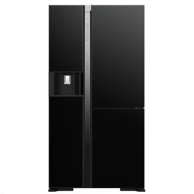 Hitachi Ψυγείο Ντουλάπα R-MX700GVRU0 (GBK) Μαύρο
