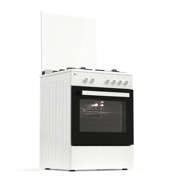 Thermogatz Ελεύθερη Κουζίνα Αερίου TGS5021 WH Multigas Κουζίνες