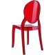 καθισματα εσωτερικου χωρου - επιπλα εσωτερικου χωρου - ZGR Καρέκλα Siesta Baby Elizabeth Red Transp. (Σ4) 32.0170