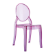 καθισματα εσωτερικου χωρου - επιπλα εσωτερικου χωρου - ZGR Καρέκλα Siesta Baby Elizabeth Pink Transp. 32.0171