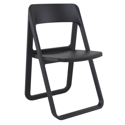 ZGR Καρέκλα Siesta Dream Black Πτυσσόμενη 20.0042  
