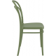 καθισματα εσωτερικου χωρου - επιπλα εσωτερικου χωρου - ZGR Καρέκλα Siesta Marie Olive Green 20.0049