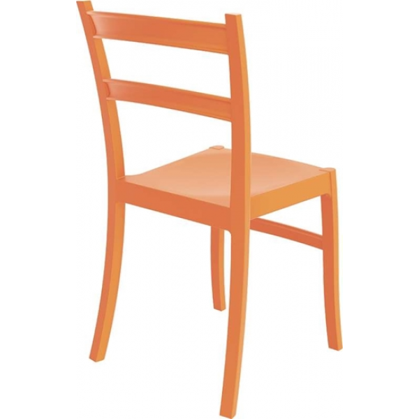 καθισματα εσωτερικου χωρου - επιπλα εσωτερικου χωρου - ZGR Καρέκλα Siesta Tiffany Orange (Σ24) 20.0061