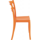 καθισματα εσωτερικου χωρου - επιπλα εσωτερικου χωρου - ZGR Καρέκλα Siesta Tiffany Orange (Σ24) 20.0061