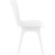 καθισματα εσωτερικου χωρου - επιπλα εσωτερικου χωρου - ZGR Καρέκλα Siesta Mio ΡΡ White/White (Σ4) 20.0190