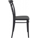 καθισματα εσωτερικου χωρου - επιπλα εσωτερικου χωρου - ZGR Καρέκλα Siesta Cross Black 20.0588