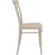 καθισματα εσωτερικου χωρου - επιπλα εσωτερικου χωρου - ZGR Καρέκλα Siesta Cross Taupe 20.0590