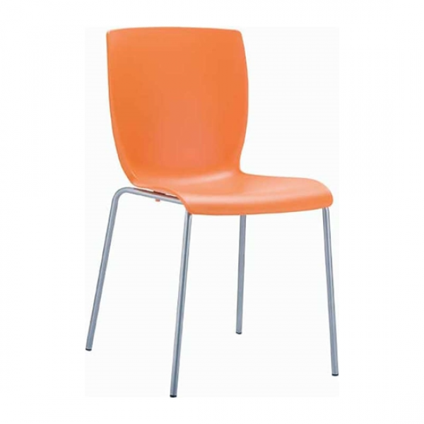 καθισματα εσωτερικου χωρου - επιπλα εσωτερικου χωρου - ZGR Καρέκλα Siesta Mio Μέταλλο Orange (Σ6) 20.2676