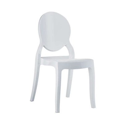 ZGR Καρέκλα Siesta Elizabeth Glossy White (Σ4) 32.0020