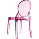 καθισματα εσωτερικου χωρου - επιπλα εσωτερικου χωρου - ZGR Καρέκλα Siesta Elizabeth Pink Transp. 32.0022