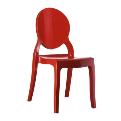 ZGR Καρέκλα Siesta Elizabeth Glossy Red (Σ4) 32.0023