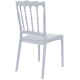 καθισματα εσωτερικου χωρου - επιπλα εσωτερικου χωρου - ZGR Καρέκλα Siesta Napoleon Silver Grey 20.0015