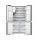 Hisense Ψυγείο Ντουλάπα Cross Door RQ760Ν4AIF, No Frost, 585Lt, Premium Inox
