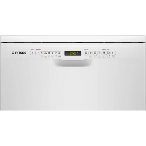 Pitsos DSF60W01 Ελεύθερο πλυντήριο πιάτων 60 cm Λευκό 