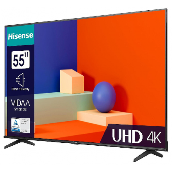 Hisense 55A6K Smart TV 55" 4Κ Ultra HD DLED