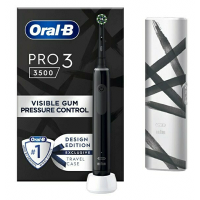 Oral-B Pro 3 3500 Ηλεκτρική Οδοντόβουρτσα Design Edition 80365694