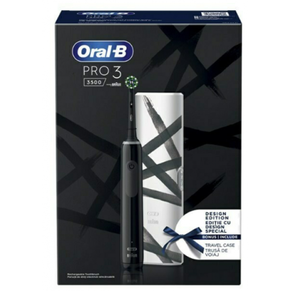 Oral-B Pro 3 3500 Ηλεκτρική Οδοντόβουρτσα Design Edition 80365694