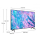 Samsung UE50CU7172UXXH Smart TV 50" 4K Ultra HD ELED