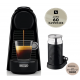 Delonghi Nespresso Essenza Mini Black Original & Aeroccino EN85.BAE (Δώρο 60 κάψουλες ή 100€ επιστροφή σε παραγγελίες καφέ)