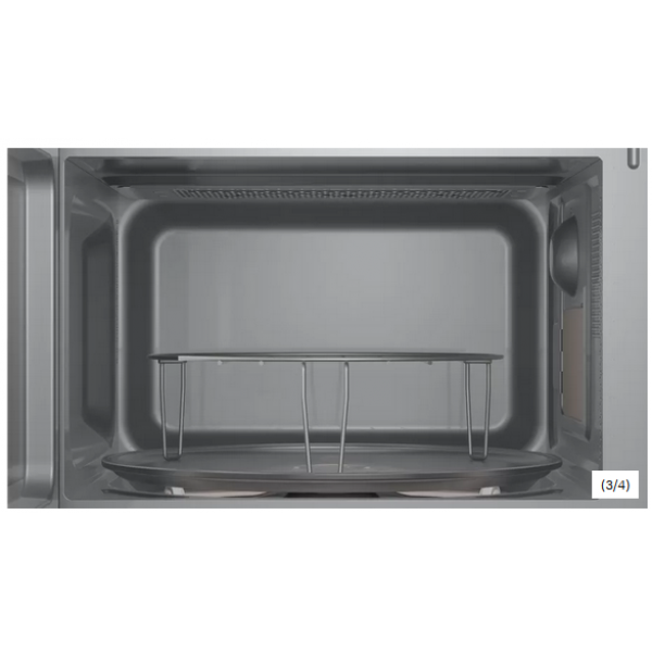 Bosch FEL023MS2 Σειρά 2 Ελεύθερος φούρνος μικροκυμάτων 44 x 26 cm INOX 