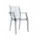 καθισματα εσωτερικου χωρου - επιπλα εσωτερικου χωρου - ZGR Καρέκλα Arthur Clear 32.0092 Καθίσματα
