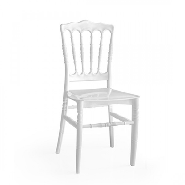 ZGR Napoleon PP White Καρέκλα Πτυσνη 41.0015 Καθίσματα