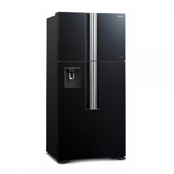 Hitachi Ψυγείο Ντουλάπα R-W661PRU1 (GBK) Μαύρο Ντουλάπες  