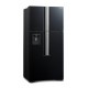 Hitachi Ψυγείο Ντουλάπα R-W661PRU1 (GBK) Μαύρο Ντουλάπες  