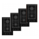 Neff NGASD30D0 Σετ (N23YS29S0+Z9802PFDY0) Domino Εστία Αερίου + Πλαϊνά, 30cm με πλαίσιο Deep Black