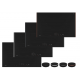 Neff NFLIN80D0 Σετ (T68YYY4C0 + Z9801TWDY0 + Z9802PFDY0) Επαγωγικές Εστίες + Twist Pad Flex + Πλαϊνά, 80cm με πλαίσιο Deep Black