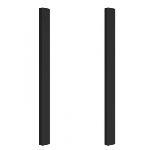 Neff NGLDR90D0 Σετ (I98WMM1Y7+Z5802GLDY0) Βυθιζόμενος Απορροφητήρας κρυστάλλου 90cm + Πλαϊνά Deep Black