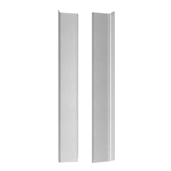 Neff NINCL90M0 Σετ (D98IPT2Y5+Z91BIE9MY0) Επικλινής Απορροφητήρας Τζάκι 90cm + Πλαϊνά Metallic Silver