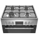 Bosch HXN39AD50 Ελεύθερη Κουζίνα με Εστίες Υγραερίου 66lt 3D-Hotair Inox