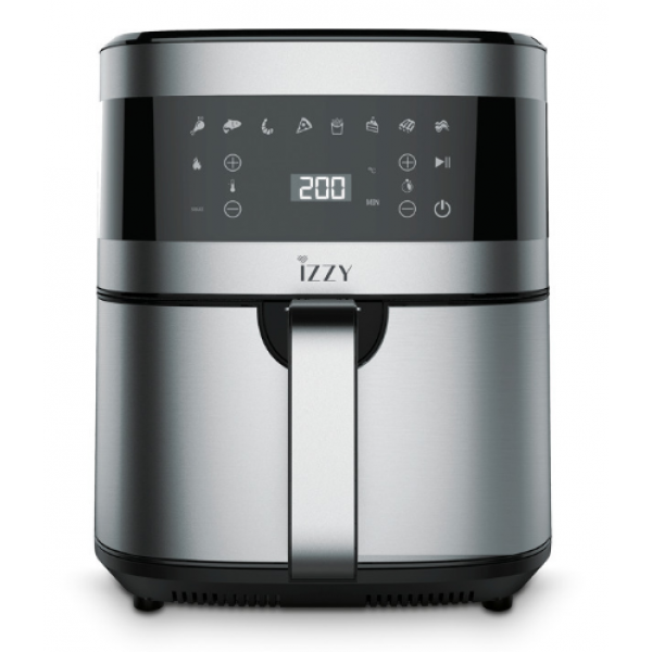 Izzy IZ-8207 Φριτέζα Αέρος 7lt Ασημί