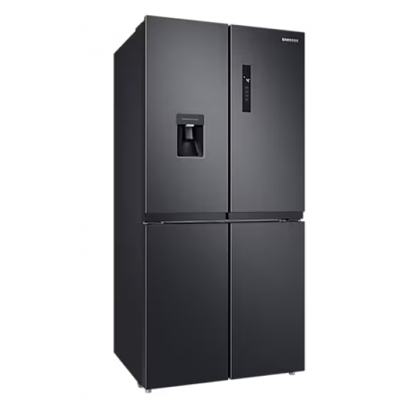 Samsung RF48A401EB4/EF Ψυγείο Ντουλάπα 4πορτο No Frost, Ενεργειακή E, 488 lt, 179.3*83.3*74 cm, Μαύρο ματ