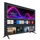Tesla 32M335BHS Τηλεόραση Smart TV 32" HD Ready, Edge LED, Ενεργειακή E, Black