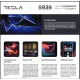 Tesla Q75S939GUS Τηλεόραση Smart TV 75" 4K Ultra HD, QLED, Ενεργειακή F, Grey