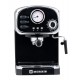 Morris R20822EMK Retro Ημιαυτόματη Μηχανή Espresso, Πίεσης 20bar, Δοχείο 1.25lt, 1100W, Μαύρο
