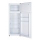 United UND-2062W Δίπορτο Ψυγείο, Ενεργειακή E, 206 lt, 145*54*49 cm, Λευκό