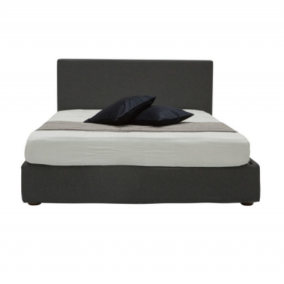 Κρεβάτι Ντυμένο Πάτμος 110Χ190 Με Αποθηκευτικό χώρο και Τελάρο