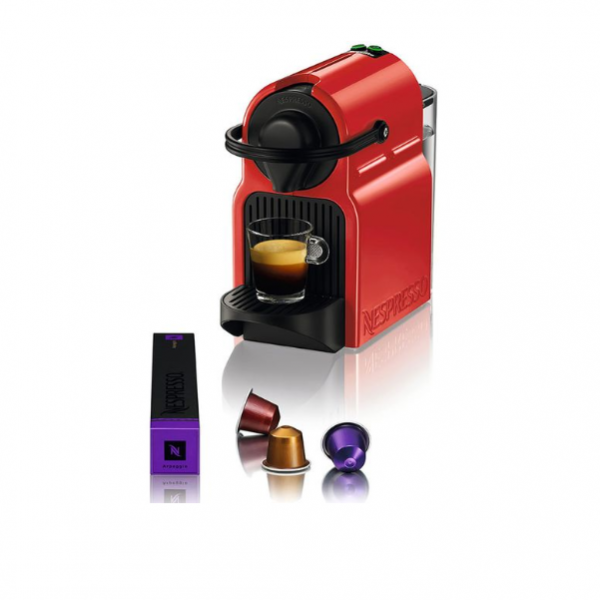 Krups XN1005 Μηχανή Espresso Inissia Ruby Red (Δώρο 60 κάψουλες ή 100€ επιστροφή σε παραγγελίες καφέ)