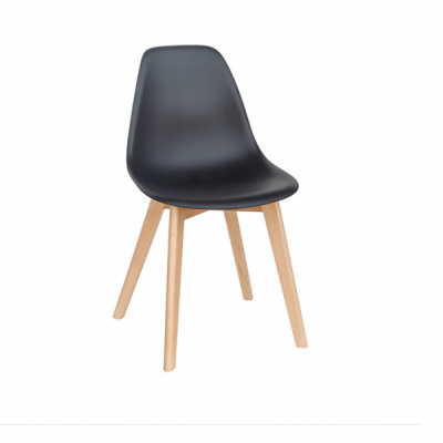 ZGR Καρέκλα Loft Plus Μαύρο (Σετ 4τμχ) 10.0095