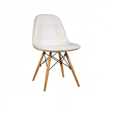 ZGR Καρέκλα Amanta Off White (Σετ 4τμχ) 10.0080