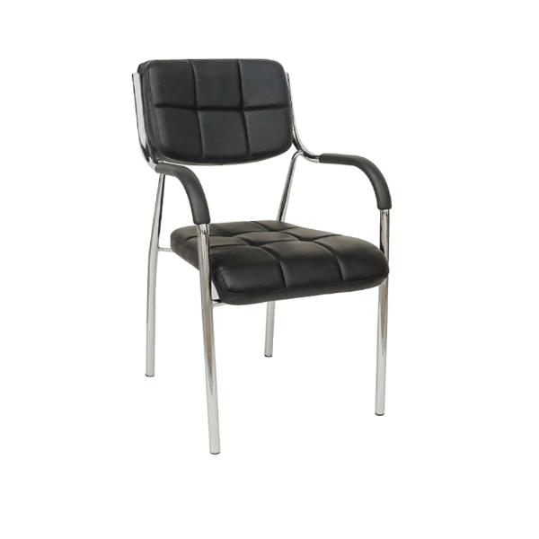 Καρεκλα Αναμονης - ZGR BM108 Καρέκλα Αναμονής Μαύρο 01.0230 Καναπέδες&Καθίσματα Υποδοχής