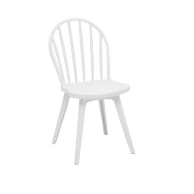 ZGR Καρέκλα Mirella Oval White (Σετ 4τμχ) 20.0231